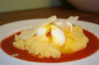 Polenta with Eggs