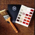 Front door paint samples