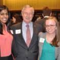 Peter Hogg and students