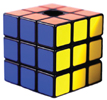 Rubik's Cube Pepper Mill