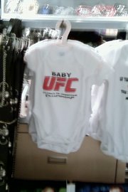 Baby UFC onesie