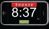 iPhone alarm clock