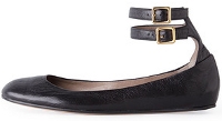 ballet flats w strap