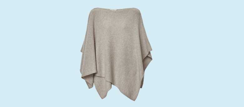 The must-have poncho for air travel | Precedent Magazine