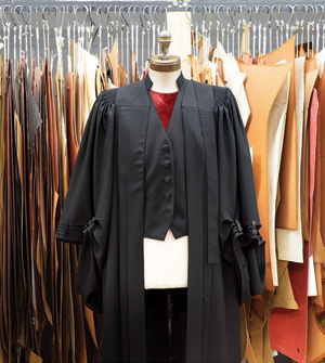 Harcourts legal gown