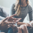 Close-up on discussion
