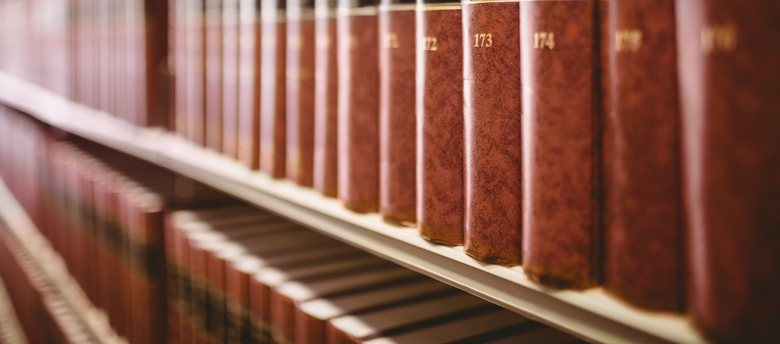 Law books