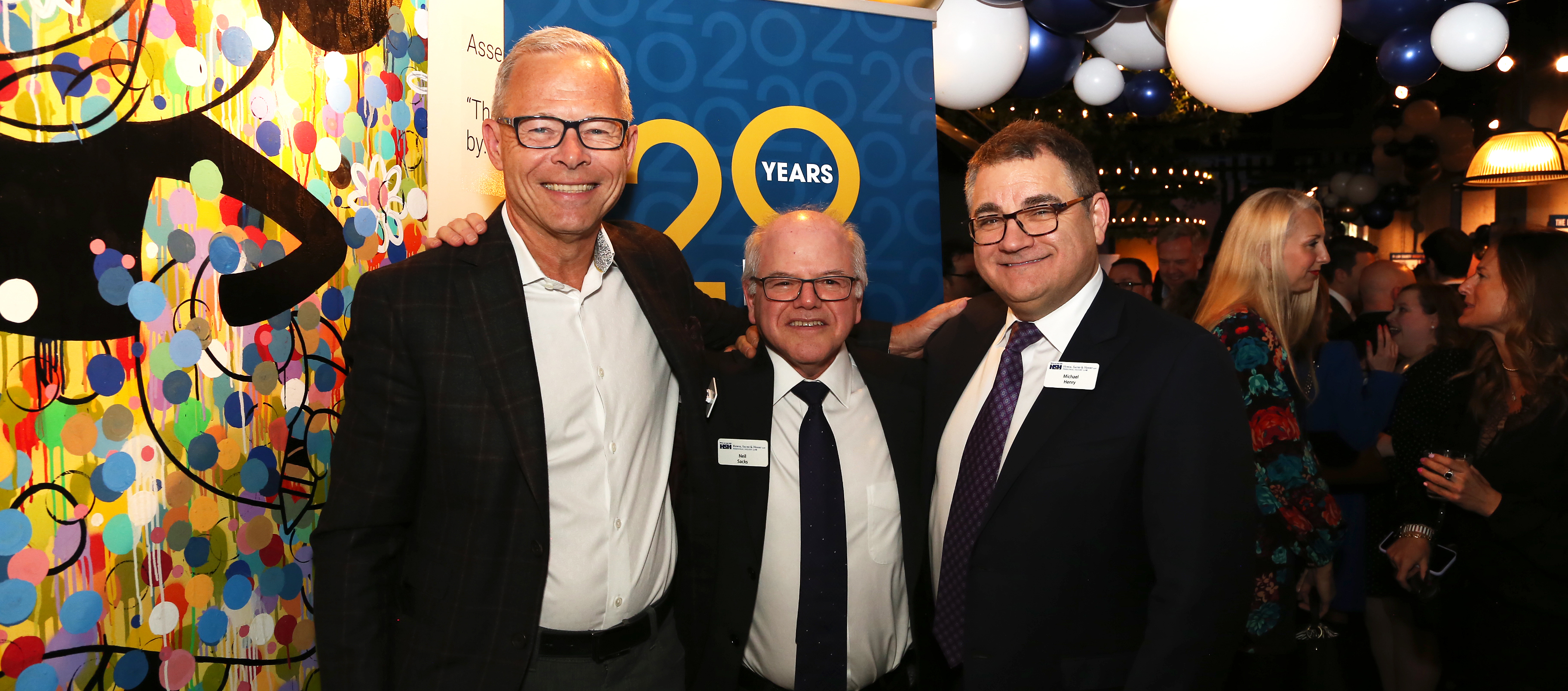 Howie, Sacks & Henry 20th Anniversary Party