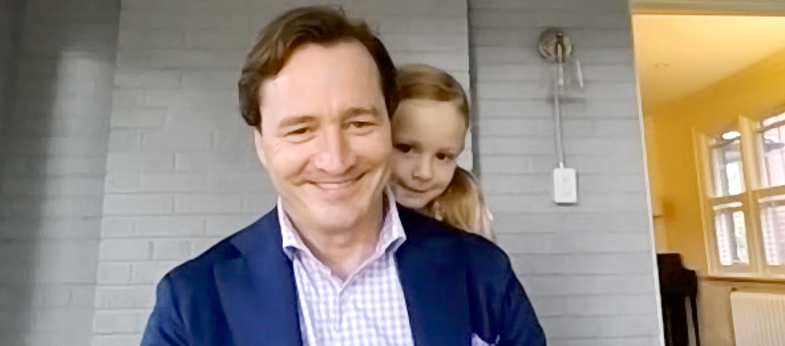 Mark Polley and daughter Mae