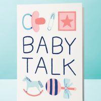 baby talk card
