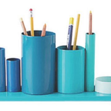 Pencil holder feature