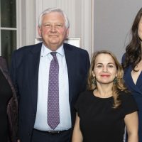From left to right: Margaret Waddell (Toronto Lawyers Association), Brian Greenspan (Greenspan Humphrey Weinstein), Ceyda Turan (Turan Law Office) and Gillian Hnatiw (Gillian Hnatiw & Co.).